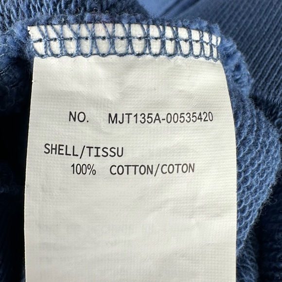 Thom Browne Engineered 4-Bar Pullover Hoodie Sweatshirt Blue Size 2/M - Picture 10 of 13